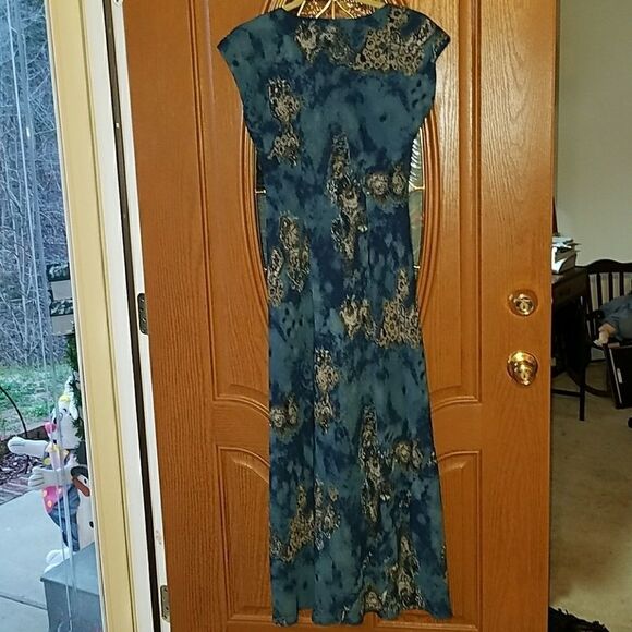 Rabbit Rabbit Rabbit Blue maxi dress Sz. 8P - Picture 5 of 5